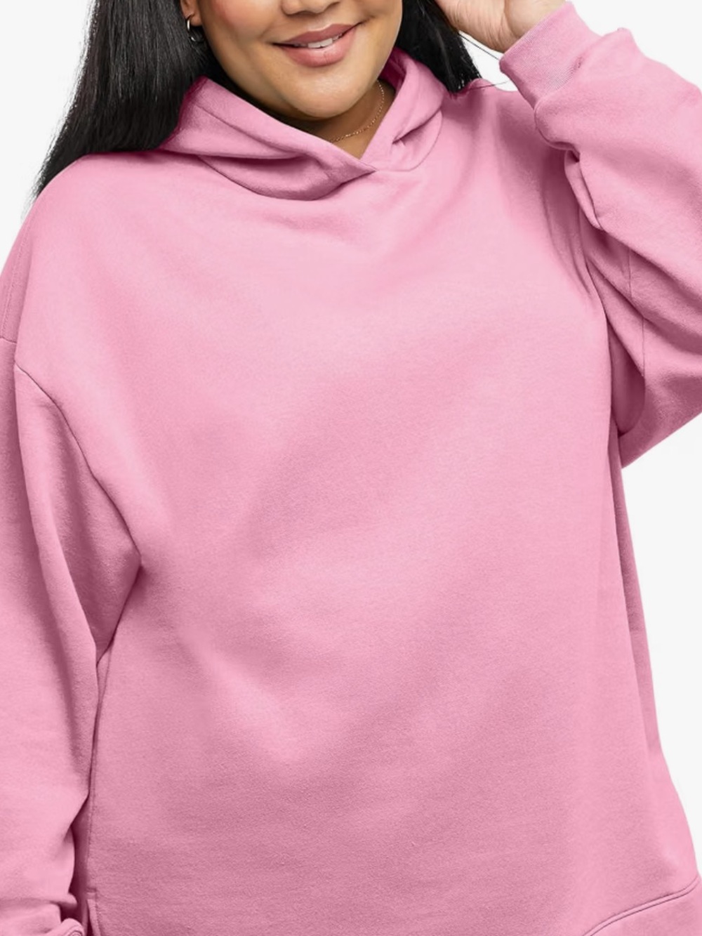Hanes ecosmart fleece hoodie kanga pockethood sweatshirt NWOT